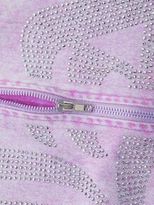 PAVTROS Áo khoác denim nam thời trang màu xanh chàm và kaki đính đá chữ cái, kiểu dáng bạc màu, thích hợp cho mặc hàng ngày, phong cách đường phố, thường ngày, đi làm. Áo sơ mi nam dáng ngắn cài nút, áo sơ mi vintage đính đá, áo sơ mi bạc màu. - Nhiều màu - Xem 4