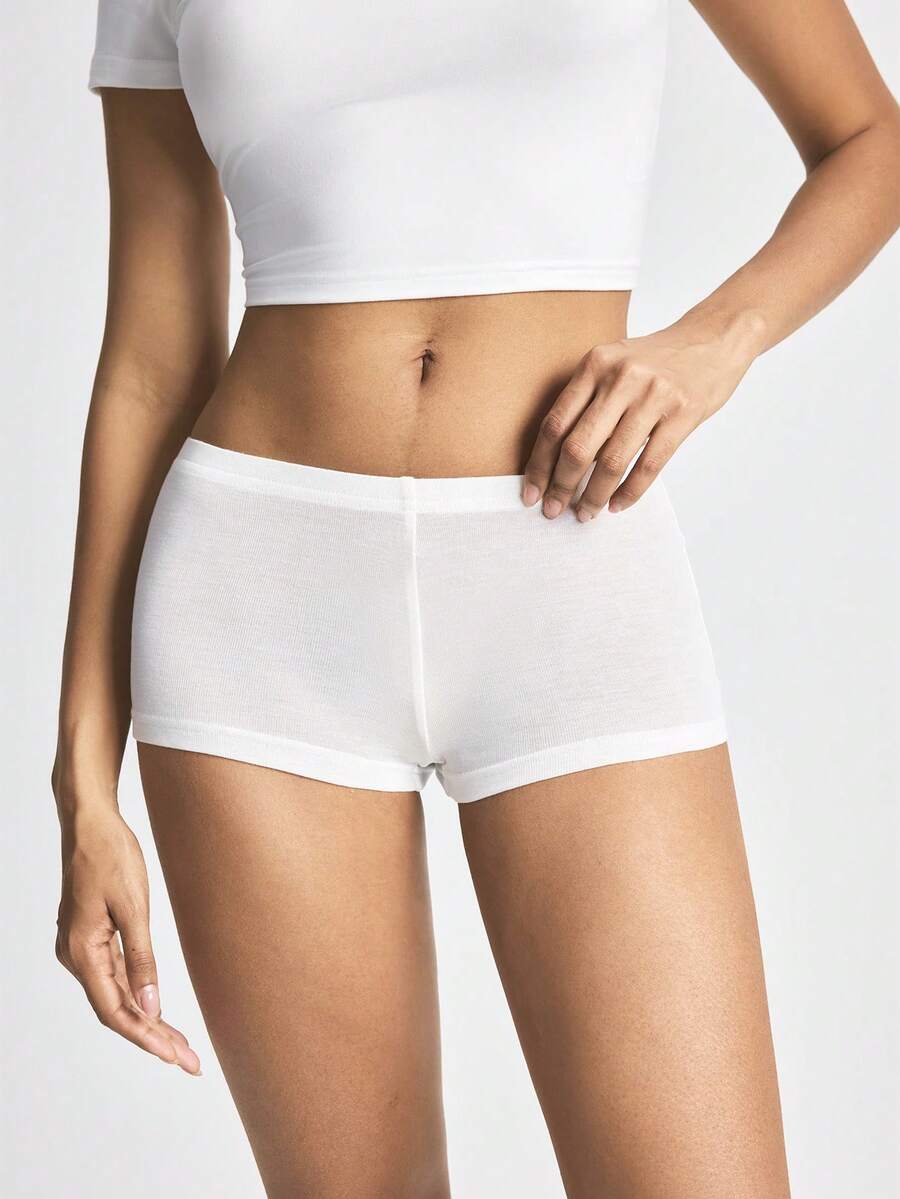 Ocili Quần ngủ và đồ mặc nhà bằng len viscose mềm mại, thoải mái và tối giản dành cho nữ - trắng - Xem 1