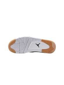 Nike Jordan 4 RM Men's Shoes White / Neutral Grey / Gum Medium Brown / Black FQ7939 - White/Neutral Grey/Gum Medium Brown/Black - View 3