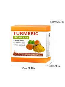 姜黄皂酸皂手工精油皂现货出口跨境外贸热卖批发