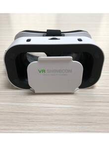 VR Headset For Cellphone - 3D Glasses Headset Helmets Virtual Reality Headset Compatible With Iphone Android - Compatible 4.7-6.5 Inch Smartphone - Perfect For Movies Mobile Games Lightweight Adjustable Soft & Comfortable VR Glasses