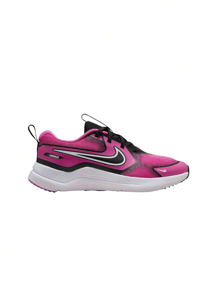 Nike Pantofi de alergare pentru șosea Cosmic Runner pentru copii mai mari, fucsia laser / negru / alb HM4402 - Fucsia laser/Negru/Alb - Vizualizare 1