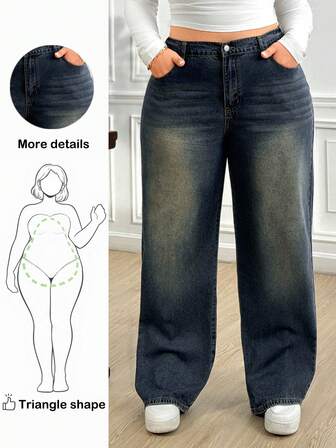 Truni ג'ינס במידות גדולות Y2k Loose Fit Street סטייל סקסי כחול ג'ינס רחב, מכנסי רגליים רחבות, בגדי חזרה לבית הספר, מכנסי מורה, בגדי סתיו, ג'ינס לנשים, ג'ינס אפור, ג'ינס ישר, ג'ינס באגי, תלבושות לנשים קז'ואל, מכנסי רגליים רחבות