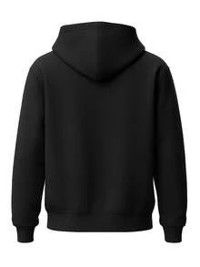 Puma Men's Full Zip Hoodie Black - Black Yellow - View 2