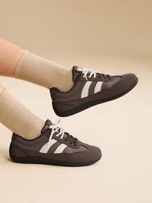 CUCCOO EASI 女士圆头休闲运动鞋 - 咖啡棕 - 查看 4