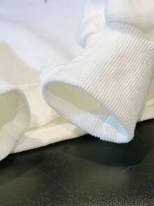 Resyla Women's Fruit Embroidered Crew Neck Sweatshirt, Casual Minimalist Top - Multicolor - View 3