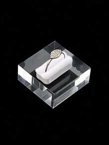 Transparent white velvet