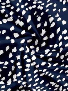 Sylviya 2 件套女士休闲波尔卡圆点和碎花圆领吊带背心和短裤，适合夏季