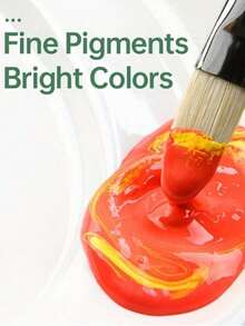 12/18/24 Colors Mixed Color Gouache Paint, Colorful Multi-Purpose Paint For Painting, Each 5ml/0.18oz, Water-Based Pigment Tubes For Canvas, Wood, And Crafts - Artist Quality Supplies For Professionals, Students, And Adults Back To School,Back To School,School Supplies, Durable, Ease Of Use, Giftable, Versatile - Multicolor - View 7