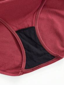 Moonlight&Mama Maternity Solid Color Elastic Waist Comfortable Underwear - Multicolor - View 8