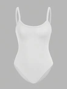 SHEIN EZwear 3件套休闲吊带连体衣，修身款，女士夏季 - 彩色 - 查看 5