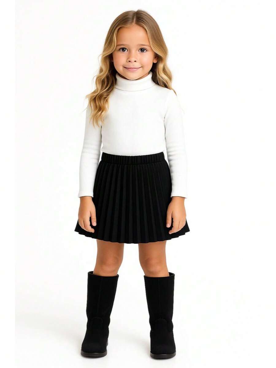 Young Girls Skirts - Black - View 1