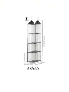1 件装 2/3/4 格悬挂式收纳袋 透明可拆卸储物袋 适用于手提包、钱包、衣柜整理 节省空间方案 适用于卧室、客厅、宿舍 - 彩色 - 查看 17