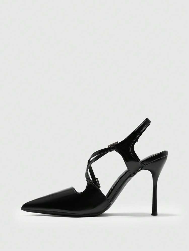 CUCCOO BIZCHIC Women's Elegant Pointed Toe Pumps, Suitable For Party And Commute For Christmas