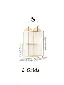 1 件装 2/3/4 格悬挂式收纳袋 透明可拆卸储物袋 适用于手提包、钱包、衣柜整理 节省空间方案 适用于卧室、客厅、宿舍 - 彩色 - 查看 18