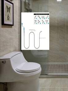 1 Pc Of Wire Hand Cranked Drain Pipe Blockage Remover - Spiral Design, With Cleaning Hook - Multifunctional Pipe Cleaning Tool, Suitable For Kitchen, Bathroom And Toilet