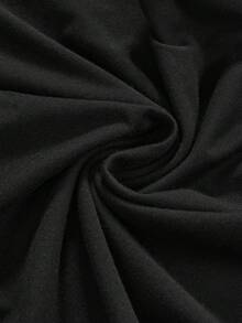 ROMWE Gothic Retro Puff Sleeve Five-Pointed Star Strap Women Short Dress - Multicolor - View 4