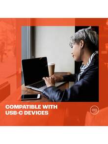 JBL TUNE 305C Wired In-Ear Earphones, High Resolution 96 KHz/24 Bit Sound, Preset EQ, USB Type-C, 12.5mm Dynamic Driver, Built-In Mic, Open Type, Flat Cable, Black - Black - View 8