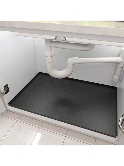 1PC,Sink Bottom Pad - Waterproof Kitchen Sink Pad, Silicone Sink Pad For Shelf Lining And Organizer, Drip Tray For Kitchen Bottom And Bathroom Cabinet Sink Protector, Storage Sink Pad For Sewage,34*22Inch,31*22Inch,28*22Inch,28*19Inch,22*19Inch