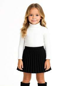 Young Girls Skirts - Black - View 3