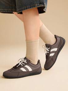 CUCCOO EASI 女士圆头休闲运动鞋 - 咖啡棕 - 查看 5