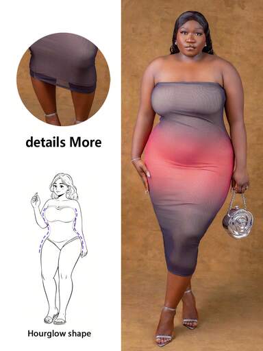 CurvyTilda Fall Clothes For Women,WinterPlus Size Women Ombre Ruched Bodycon Dress ,Club Outfits Women Sexy,Black Lace Dress