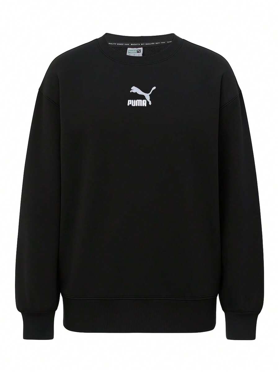 Puma Classics Women's Sweatshirt Black - Black - View 1
