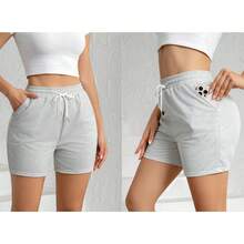Women Shorts - Grey - View 3