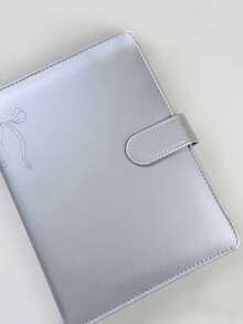 A5仿皮照片卡册 - 银色偶像照片卡收藏收纳册 - 銀色 - 查看 6