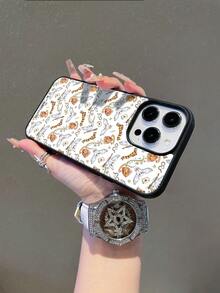 HARRY POTTER X SHEIN One Creative Cartoon Owl Pattern Phone Case, High-End Texture, Simple And Drop-Proof, Shockproof And Stylish, Compatible With IPhone. - Multicolor - View 8