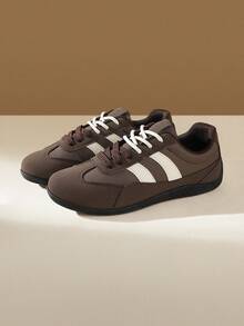 CUCCOO EASI 女士圆头休闲运动鞋 - 咖啡棕 - 查看 9