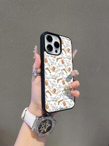 HARRY POTTER X SHEIN One Creative Cartoon Owl Pattern Phone Case, High-End Texture, Simple And Drop-Proof, Shockproof And Stylish, Compatible With IPhone. - Multicolor - View 2