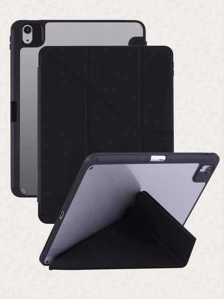 Ốp lưng bảo vệ máy tính bảng Acrylic chữ Y có khe cắm bút, tương thích với iPad Mini 6/Mini 7/9.7/10.2/10.5/Air 4/Air 5/10/10.9/Pro 11 inch/Air 11 (M2)/Air 13 (M2)/Pro 11 (M4)/Pro 13 (M4) 2024 12.9 inch/IPad Air 13 (M3 2025)/IPad Air 11 inch (M3) 2025/IPad (A16) 11 inch thế hệ thứ 11 năm 2025, Acrylic có lớp màng bảo vệ cả bên trong và bên ngoài cần bóc ra trước khi sử dụng