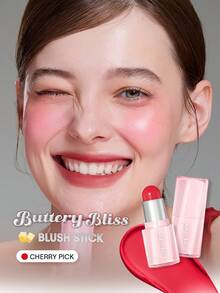 SHEGLAM Buttery Bliss 腮紅棒-Cherry Pick 品牌 美容 化妝 化妝品 適合女性與女孩 完美搭配冬季春季 Y2K 時尚 流行 生日 情人節禮物 假期 派對準備就緒 最佳顏色 - Cherry Pick - 查看 1