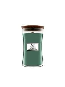 WoodWick Mint Leaves & Oak Large Hourglass Candle 610 G - Mint Leaves & Oak - View 1