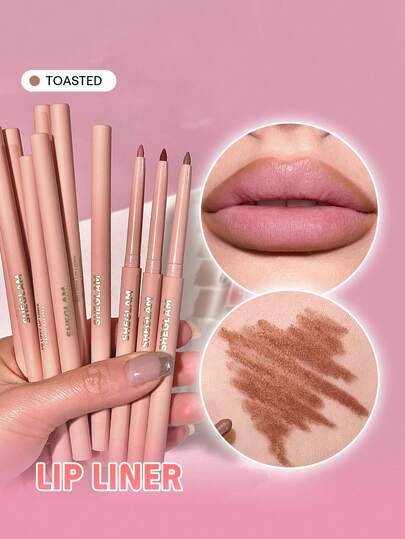 Crayon à LèVres So Lippy-Crayon à LèVres Mat CréMeux Et Toasté Haute Pigmentation Pas Facile à Estomper Soyeux Et Lisse Teinte Mate Pour Contour Des LèVres Maquillage Pour Les LèVres FêTe De NoëL Crayon à LèVres Rouge Marque Beauté Visage Maquillage CosméTique Pour Femmes Filles Parfait Pour Hiver IdéAl Pour Y2K ÉLéGant Mode Adapté Pour Anniversaire Xmas Cadeau FêTe PrêT Meilleure Couleur