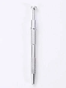 四爪拾取工具，不锈钢夹钳，适用于珠宝制作、珠子和宝石处理 - 銀色 - 查看 6