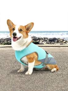 Dog Cooling Vest For Summer, Lightweight Jacket Dog Cooling Shirt, UV Protection Cooling Harness For Outdoor Activity With Breathable Mesh ,Sizing For Small, Medium And Large Dogs - Multicolor - View 1