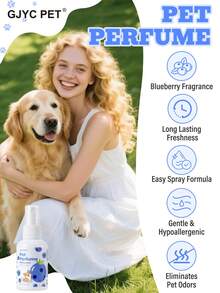 PETSIN Blueberry Burst Pet Deodorizing Spray | 2.03 Fl.Oz Long-Lasting Freshness For Dogs & Cats, Gentle Formula - blueberry - View 2