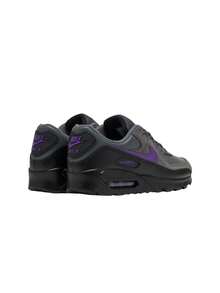 Nike Air Max 90 Men's Shoes Iron Grey/Black/White/Wild Grape IF0670 - 鐵灰色/黑/白/野葡萄色 - 查看 2
