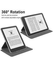 1pc For Kindle Paperwhite 5 11th Gen 2021 6.8 Inch E-Reader Case Magnetic Cover Acrylic Protective Shell Auto Wake/Sleep 360 Rotation Detachable - Multicolor - View 9