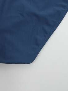 Manfinity KASUA 男士简约时尚休闲泳裤 - 藍色 - 查看 8