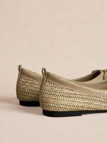 CUCCOO BIZCHIC Casual Slip-On Women Flats Valentine's Day - Khaki - View 4