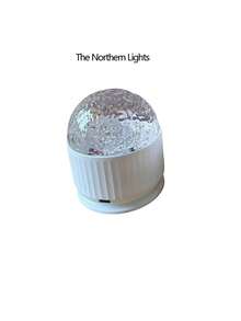 1 Stück, Sternenhimmel-Stil und Nordlicht-Stil, verwandeln Sie Ihr Schlafzimmer mit diesem rotierenden Sternenlicht-Projektor in einen magischen Sternenhimmel!