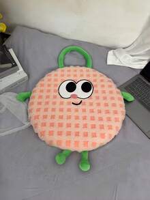 Joivida 这款可爱又奇特的坐垫，印有卡通大眼睛怪兽图案，底部采用防滑设计，由优质材料制成，适用于各种场景，是送给朋友和家人的礼物。 - 搞怪座墊 - 查看 11