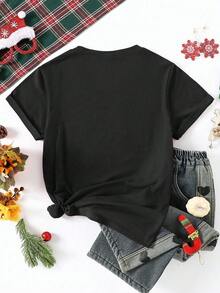 Women T-Shirts - Black - View 2