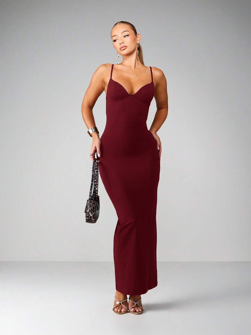 missguided cocktail dresses Missguided Cocktail dress / Party dress - bordeaux - (Pre-owned)