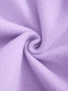 INAWLY 女士卫衣，纽约刺绣印花圆领长袖抓绒卫衣，秋冬休闲款，长袖上衣，毕业季，返校穿搭，毕业季，女教师装，返校套头衫秋季套装 - 紫色 - 查看 5