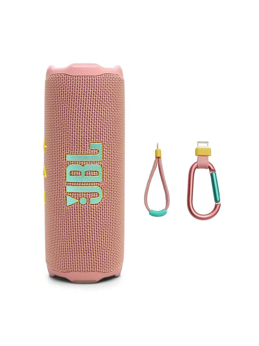 JBL Flip 7 Portable Waterproof And Drop-Proof Speaker, Bold Pro Sound With AI Sound Boost, 16Hrs Of Playtime, PushLock System With Interchangeable Accessories, Pink - 粉色 - 查看 1