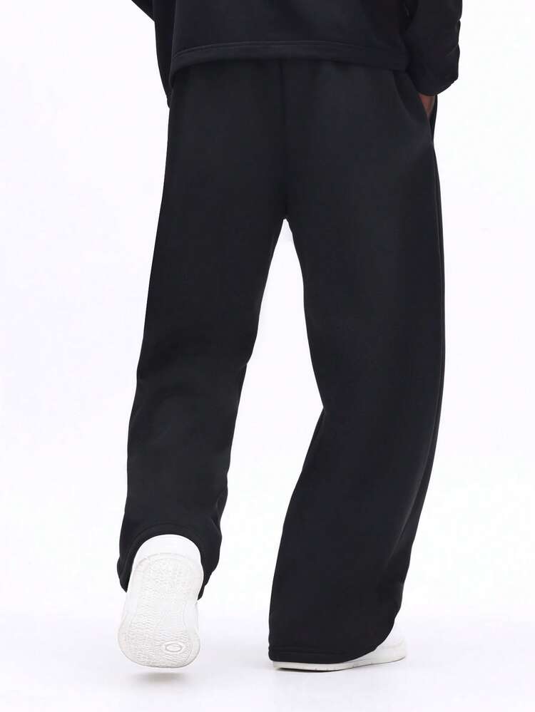 Graphic Sweatpants With LA Logo Print